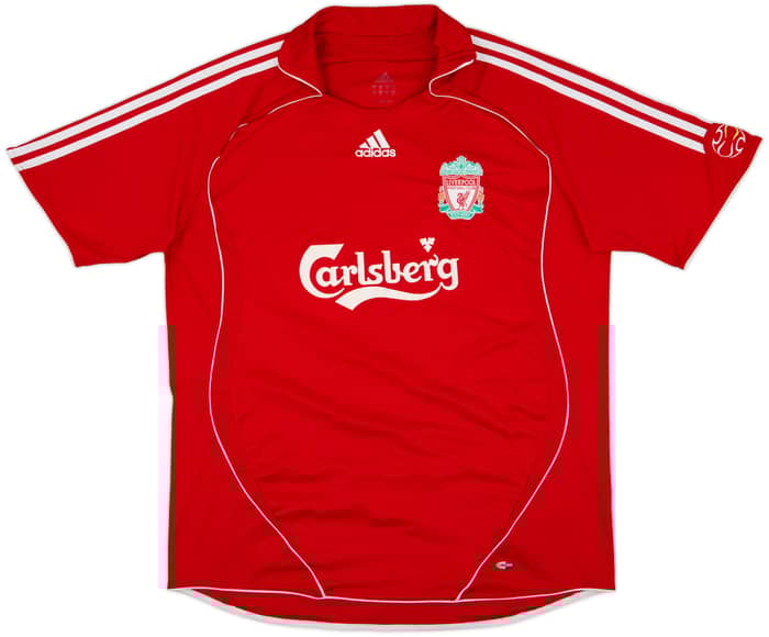Camiseta de local del Liverpool 2006-08 Fowler #9 - 8/10 - (XL)
