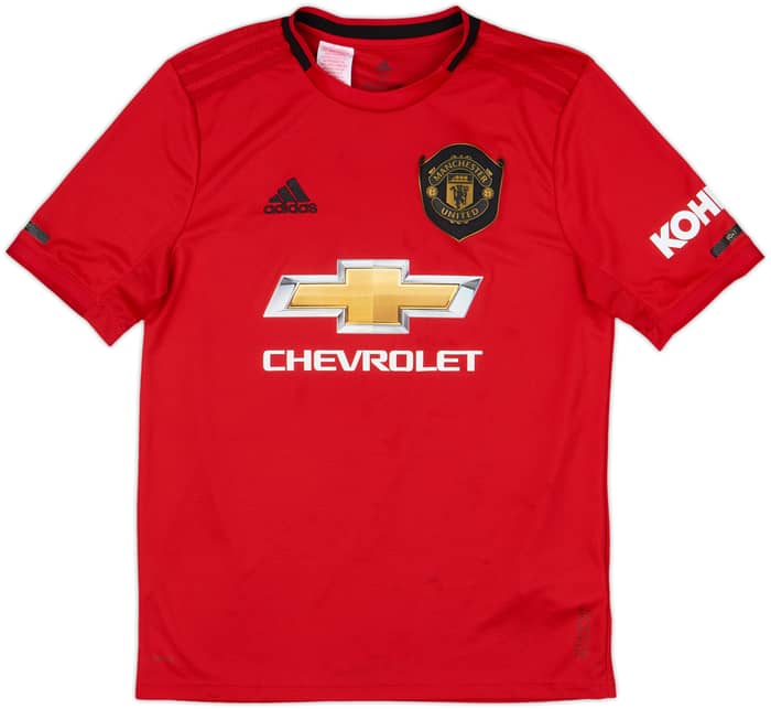 2019-20 Manchester United Home Shirt B.Fernandes #18 - 6/10 - (XL.Boys)