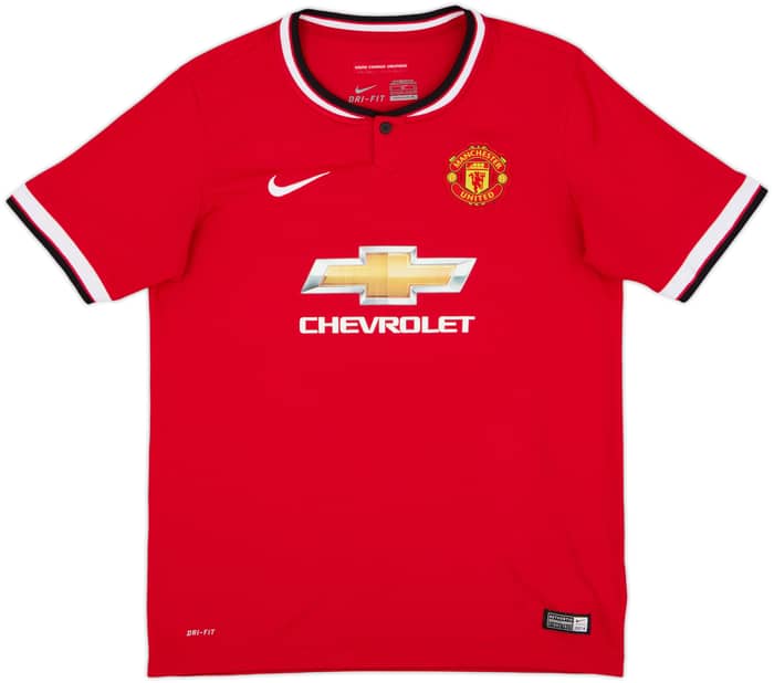 2014-15 Manchester United Home Shirt Rooney #10 - 8/10 - (XL.Boys)