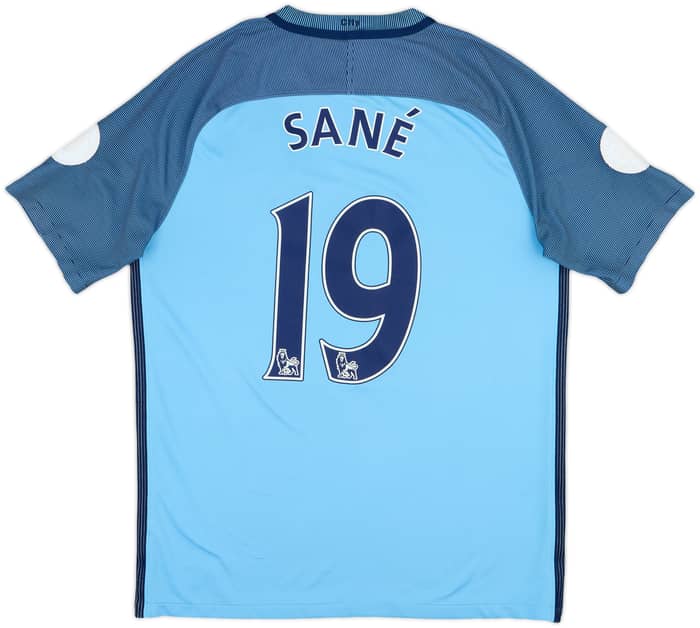 2016-17 Manchester City Home Shirt Sane #19 - 6/10 - (M)