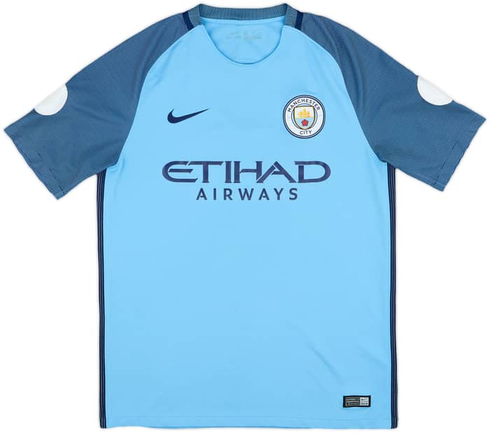 2016-17 Manchester City Home Shirt Sane #19 - 6/10 - (M)
