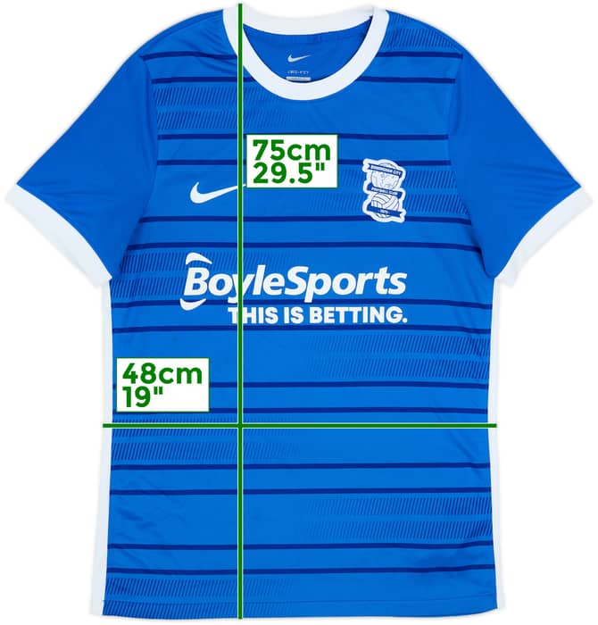 2022-23 Birmingham Home Shirt - 8/10 - (M)