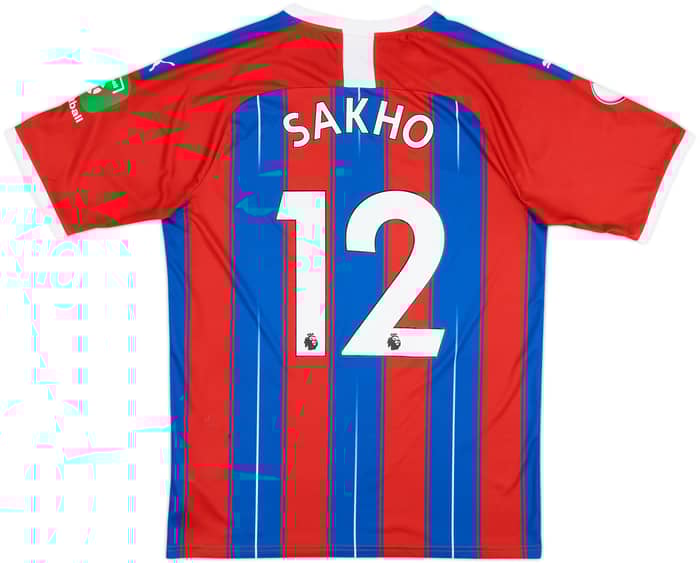 Camiseta de local versión jugador del Crystal Palace 2019-20 Sakho #12 - 7/10 - (L)