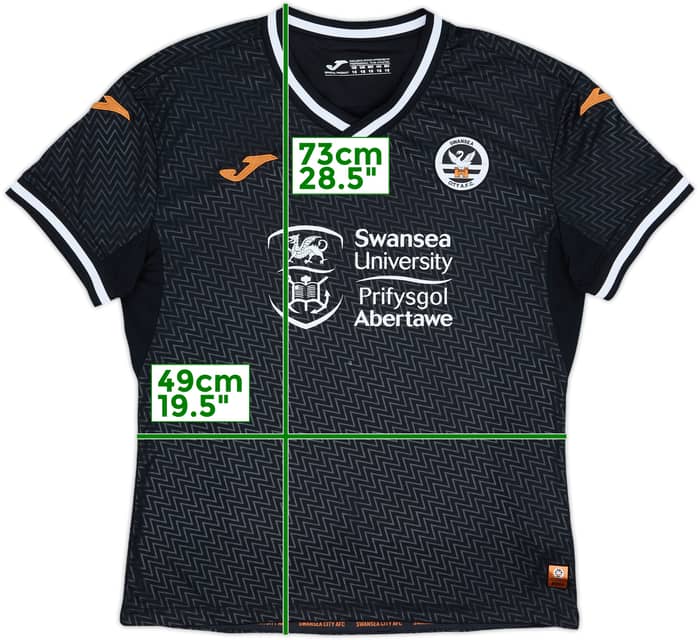 2021-22 Swansea City Away Shirt - 7/10 - (Women's L)