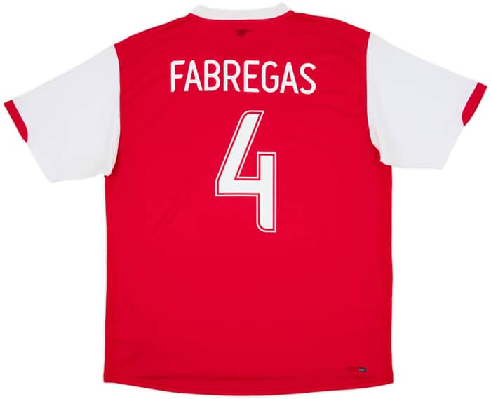 2006-08 Arsenal Home Shirt Fabregas #4 - 6/10 - (L)