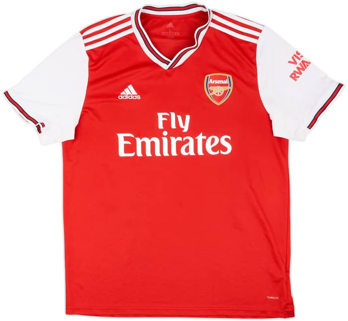 2019-20 Arsenal Home Shirt Saka #77 - 6/10 - (L)