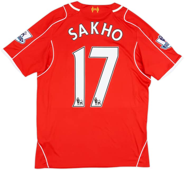 2014-15 Liverpool Home Shirt Sakho #17 - 9/10 - (S)