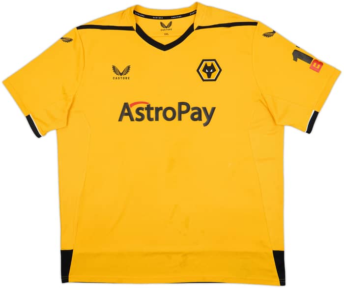 2022-23 Wolves Home Shirt Neves #8 - 7/10 - (XXL)
