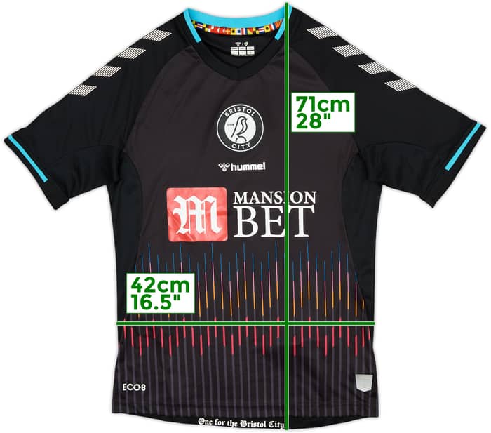 2021-22 Bristol City Away Shirt - 9/10 - (S)