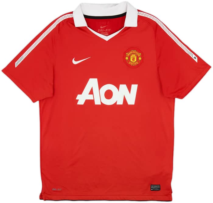 2010-11 Manchester United Home Shirt - 5/10 - (M)