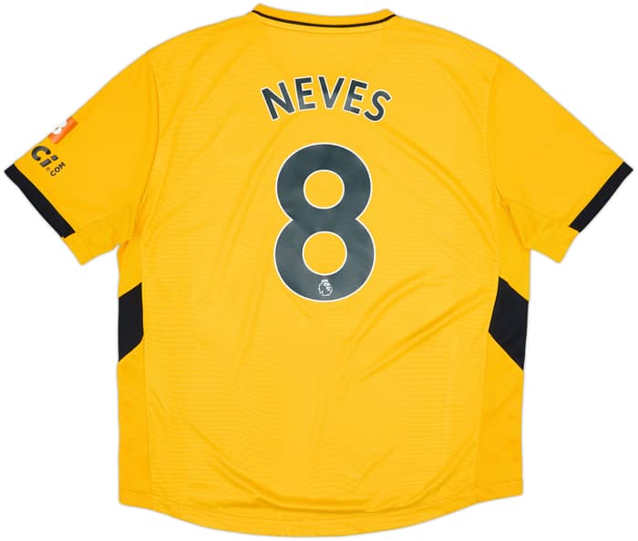 2021-22 Wolves Home Shirt Neves #8 - 5/10 - (XXL)