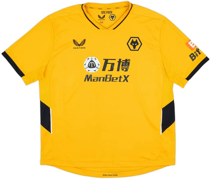 2021-22 Wolves Home Shirt Neves #8 - 5/10 - (XXL)