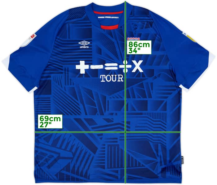 2022-23 Ipswich Home Shirt - 8/10 - (4XL)