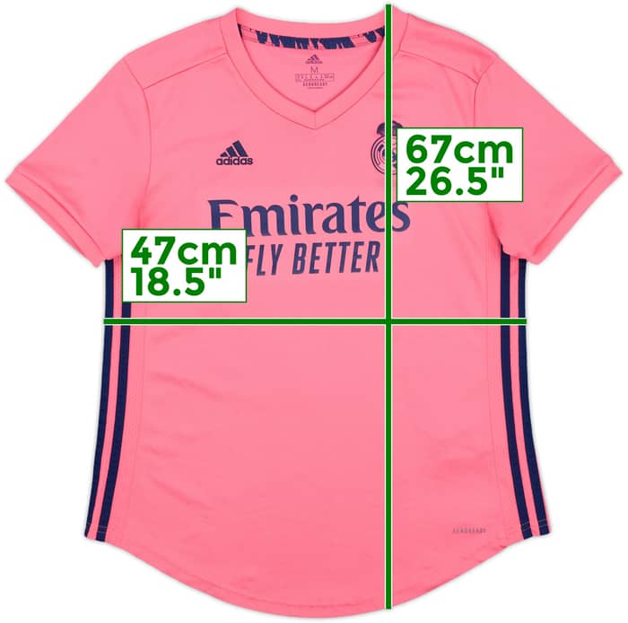 2020-21 Real Madrid Away Shirt - 9/10 - (Women's M)