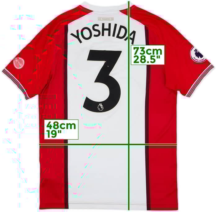 2017-18 Southampton Home Shirt Yosida #3 - 5/10 - (M)