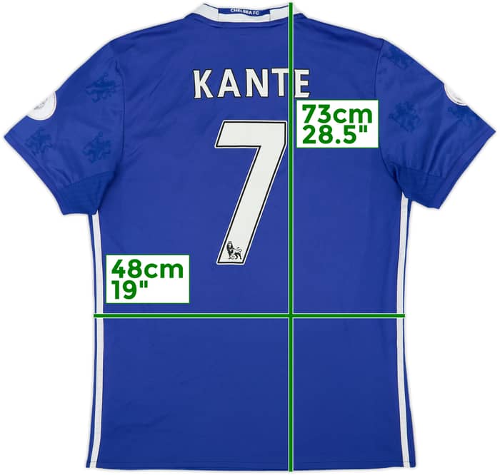 2016-17 Chelsea Home Shirt Kante #7 - 5/10 - (M)
