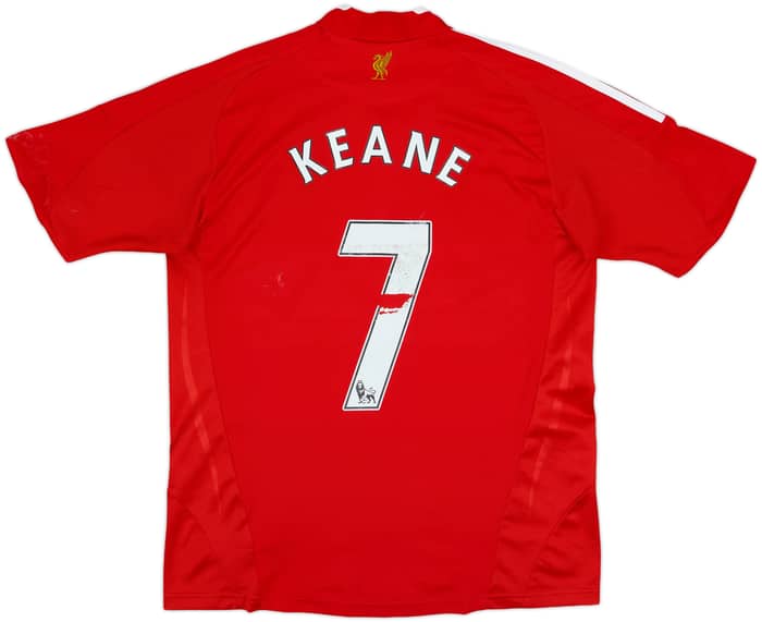 2008-10 Liverpool Home Shirt Keane #7 - 4/10 - (XL.Boys)