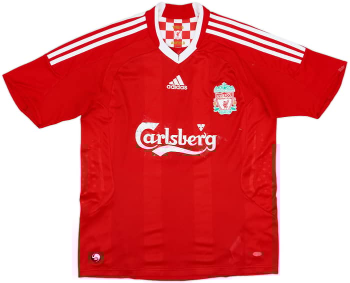 2008-10 Liverpool Home Shirt Keane #7 - 4/10 - (XL.Boys)