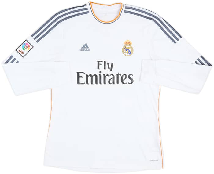 2013-14 Real Madrid Home L/S Shirt Ronaldo #7 - 7/10 - (L)