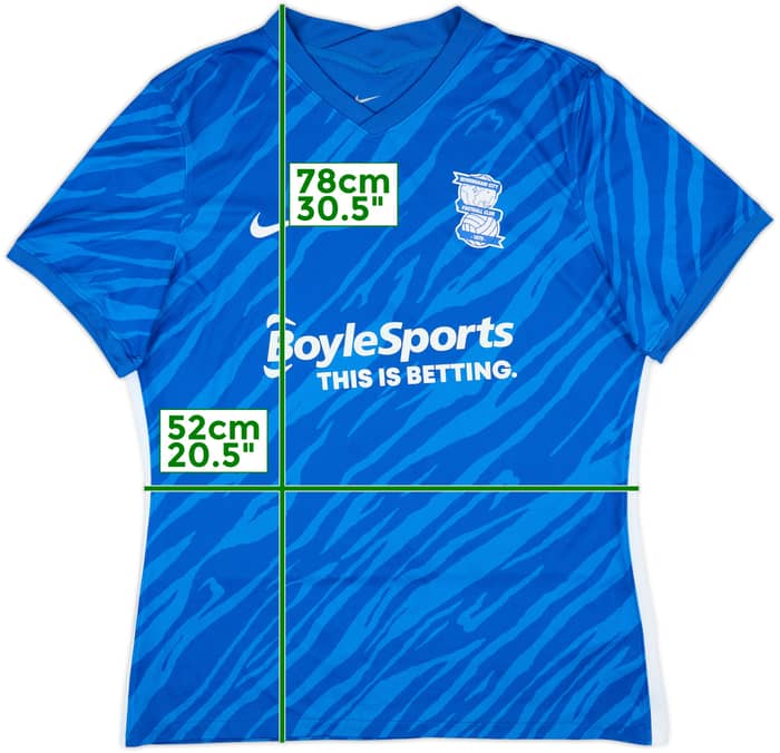 2021-22 Birmingham Home Shirt - 6/10 - (XXL)