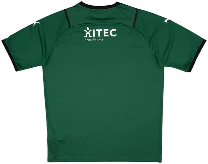 2021-22 Plymouth Argyle Home Shirt - 8/10 - (XL)