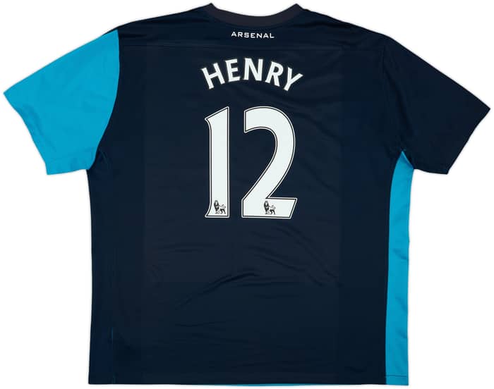 2011-12 Arsenal Away Shirt Henry #12 - 7/10 - (XXL)