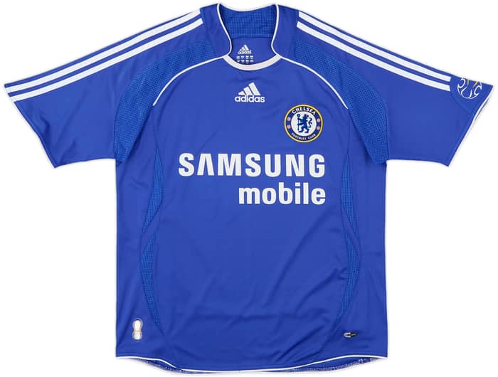 2006-08 Chelsea Home Shirt Lampard #8 - 9/10 - (L.Boys)