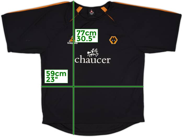 2006-07 Wolves Le Coq Sportif Training Shirt - 7/10 - (XL)