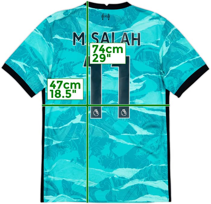 2020-21 Liverpool Away Shirt M.Salah #11 - 10/10 - (S)