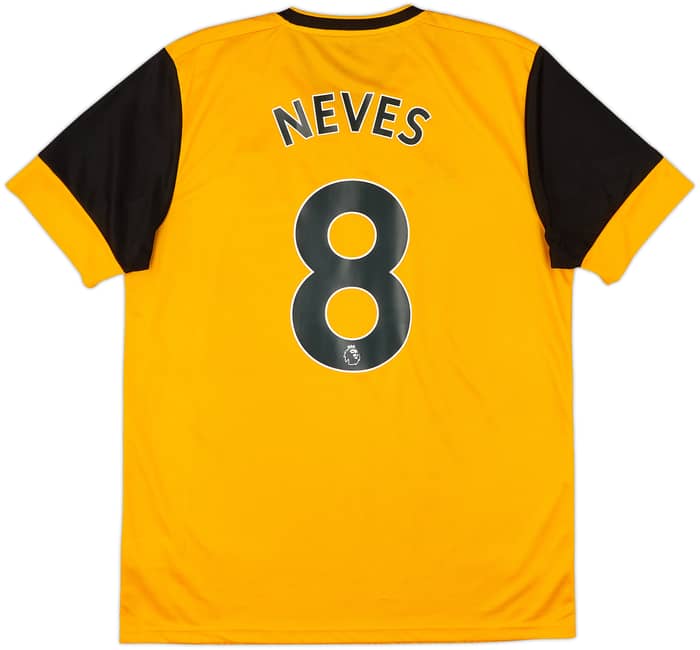 2020-21 Wolves Home Shirt Neves #8 - 8/10 - (L)