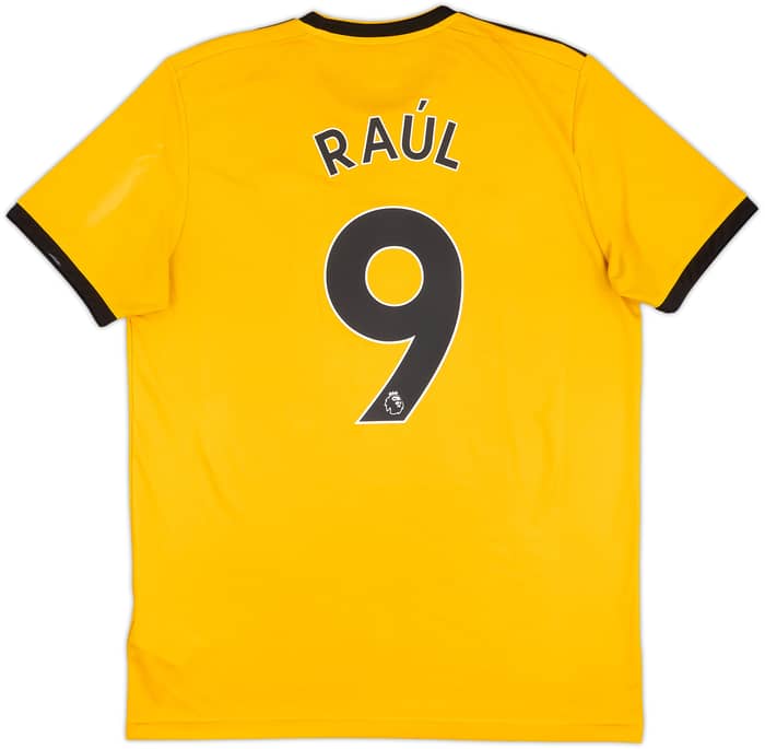 2018-19 Wolves Home Shirt Raul #9 - 7/10 - (L)