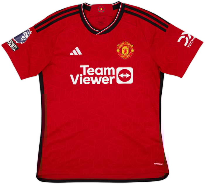 2023-24 Manchester United Home Shirt Garnacho #17 - 10/10 - (L)