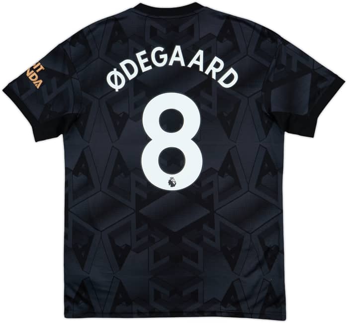 2022-23 Arsenal Away Shirt Odegaard #8 - 9/10 - (M)