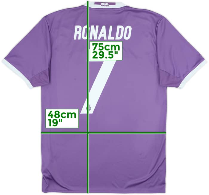 2016-17 Real Madrid Away Shirt Ronaldo #7 - 8/10 - (M)