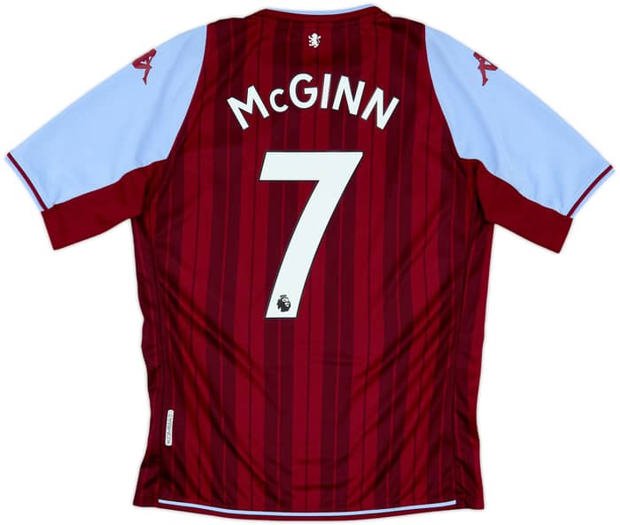 2021-22 Aston Villa Home Shirt McGinn #7 - 8/10 - (S)