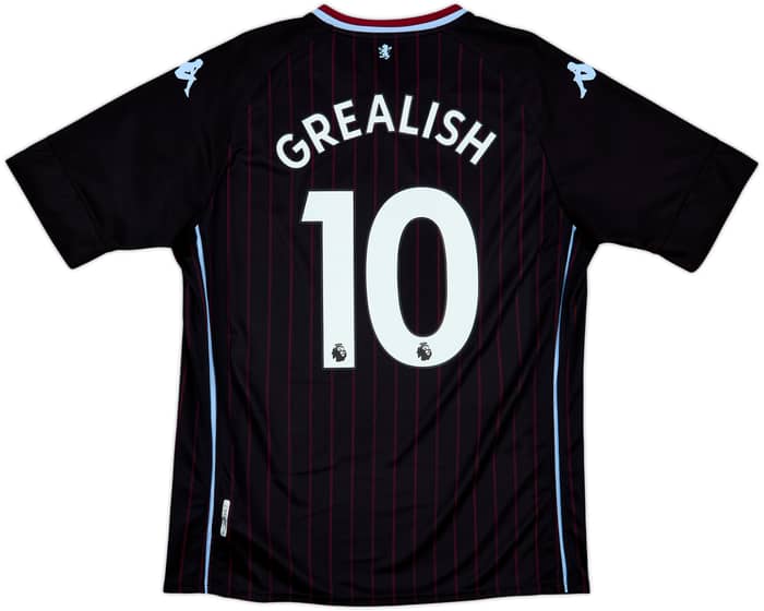 2020-21 Aston Villa Away Shirt Grealish #10 - 9/10 - (XL)