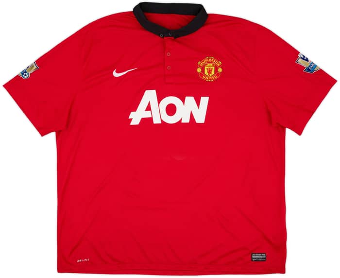 2013-14 Manchester United Home Shirt V.Persie #20 - 6/10 - (3XL)