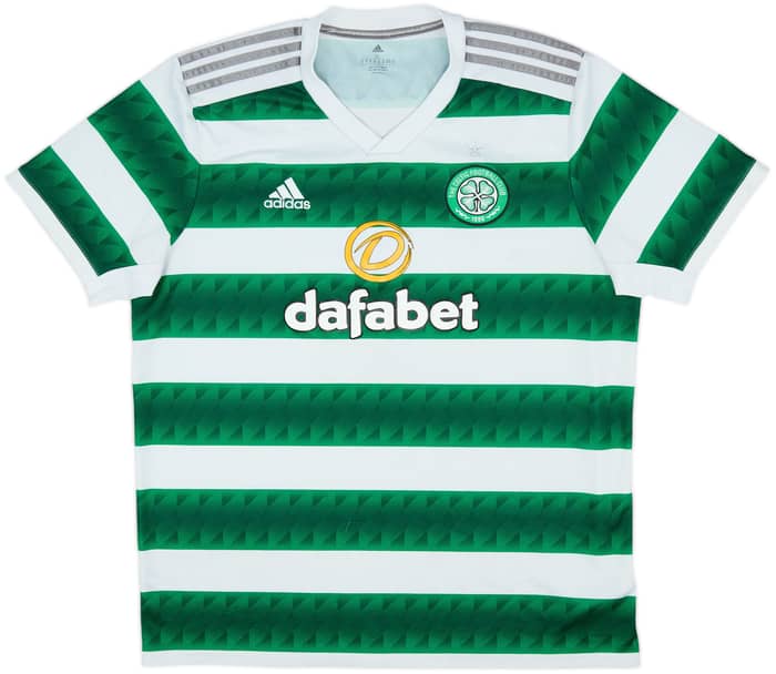 2022-23 Celtic Home Shirt - 8/10 - (XL)