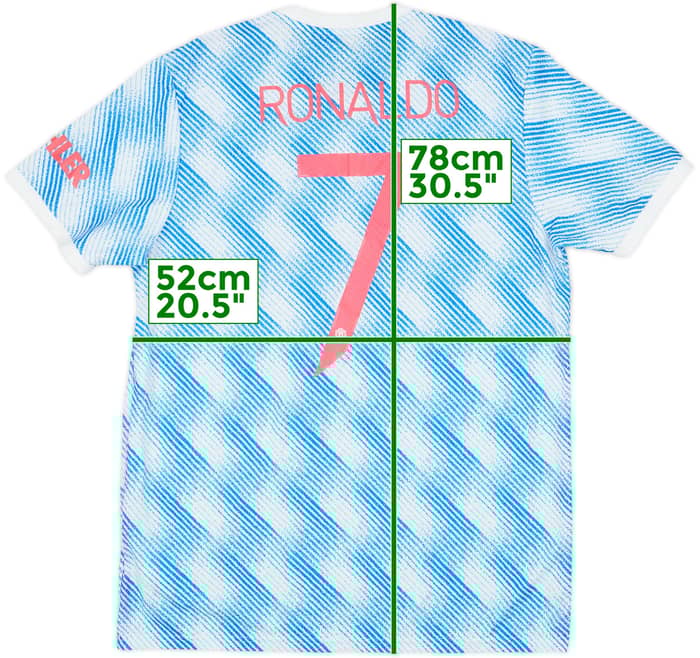 2021-22 Manchester United Away Shirt Ronaldo #7 - 8/10 - (L)