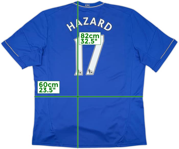 2012-13 Chelsea Home Shirt Hazard #17 - 5/10 - (XXL)