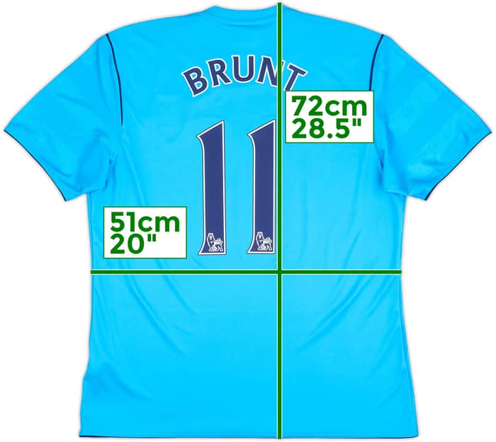 2011-12 West Brom Away Shirt Brunt #11 - 10/10 - (L)