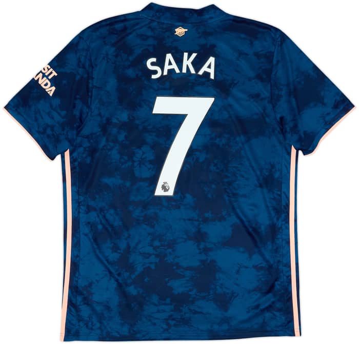 2020-21 Arsenal Third Shirt Saka #7 - 10/10 - (L)