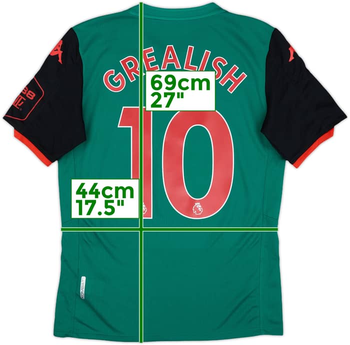 2019-20 Aston Villa Third Shirt Grealish #10 - 10/10 - (S)