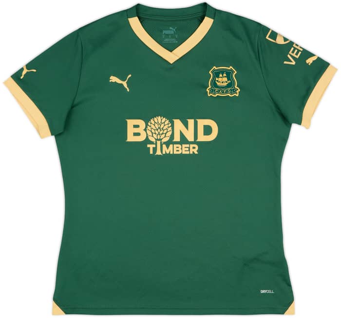 2023-24 Plymouth Argyle Home Shirt - 10/10 - (Women's M)