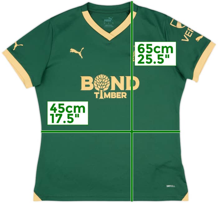 2023-24 Plymouth Argyle Home Shirt - 10/10 - (Women's M)