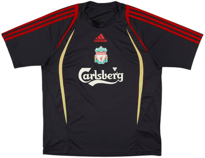 2009-10 Liverpool adidas Training Shirt - 8/10 - (L)