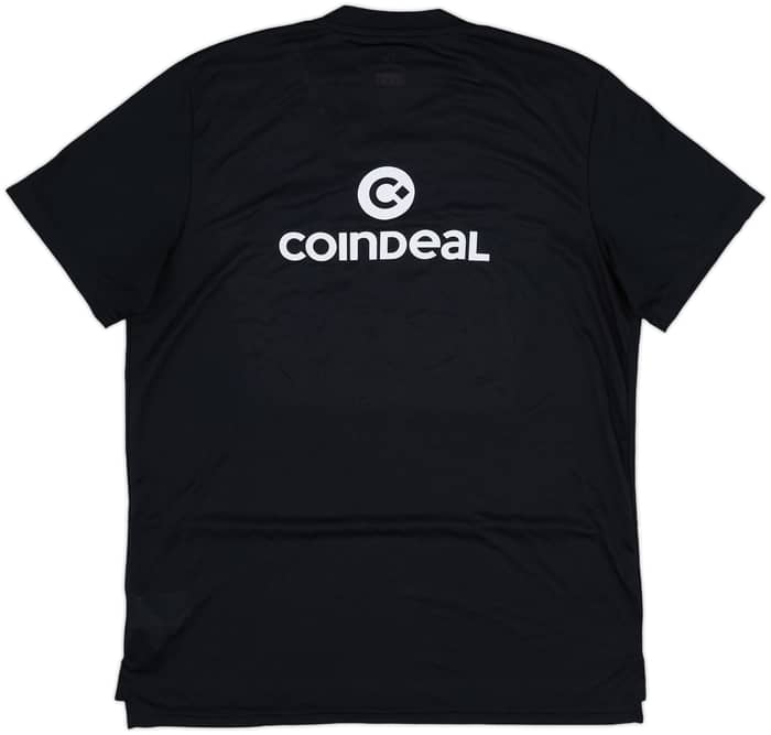 2018-19 Wolves Staff Issue adidas Training Shirt SO - 9/10 - (L)