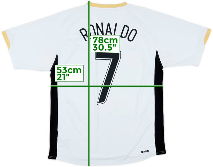 2006-08 Manchester United Away Shirt Ronaldo #7 - 6/10 - (L)