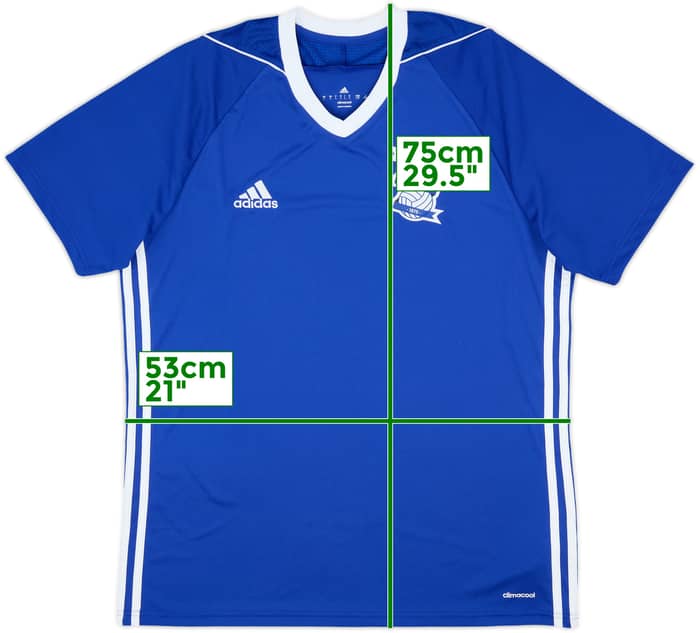 2017-18 Birmingham Home Shirt - 8/10 - (L)