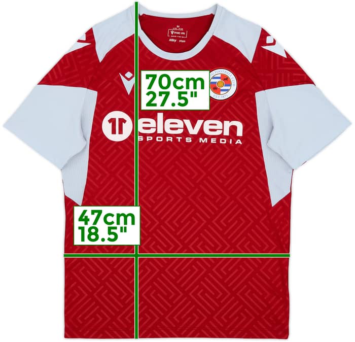 2020-21 Reading Player Issue Macron Training Shirt #186 - 8/10 - (M)